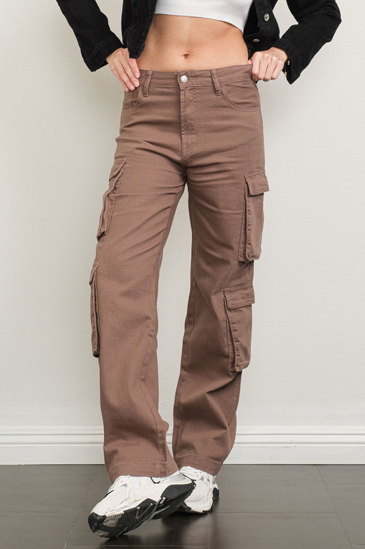 DEANA SLOUCHY CARGO JEANS