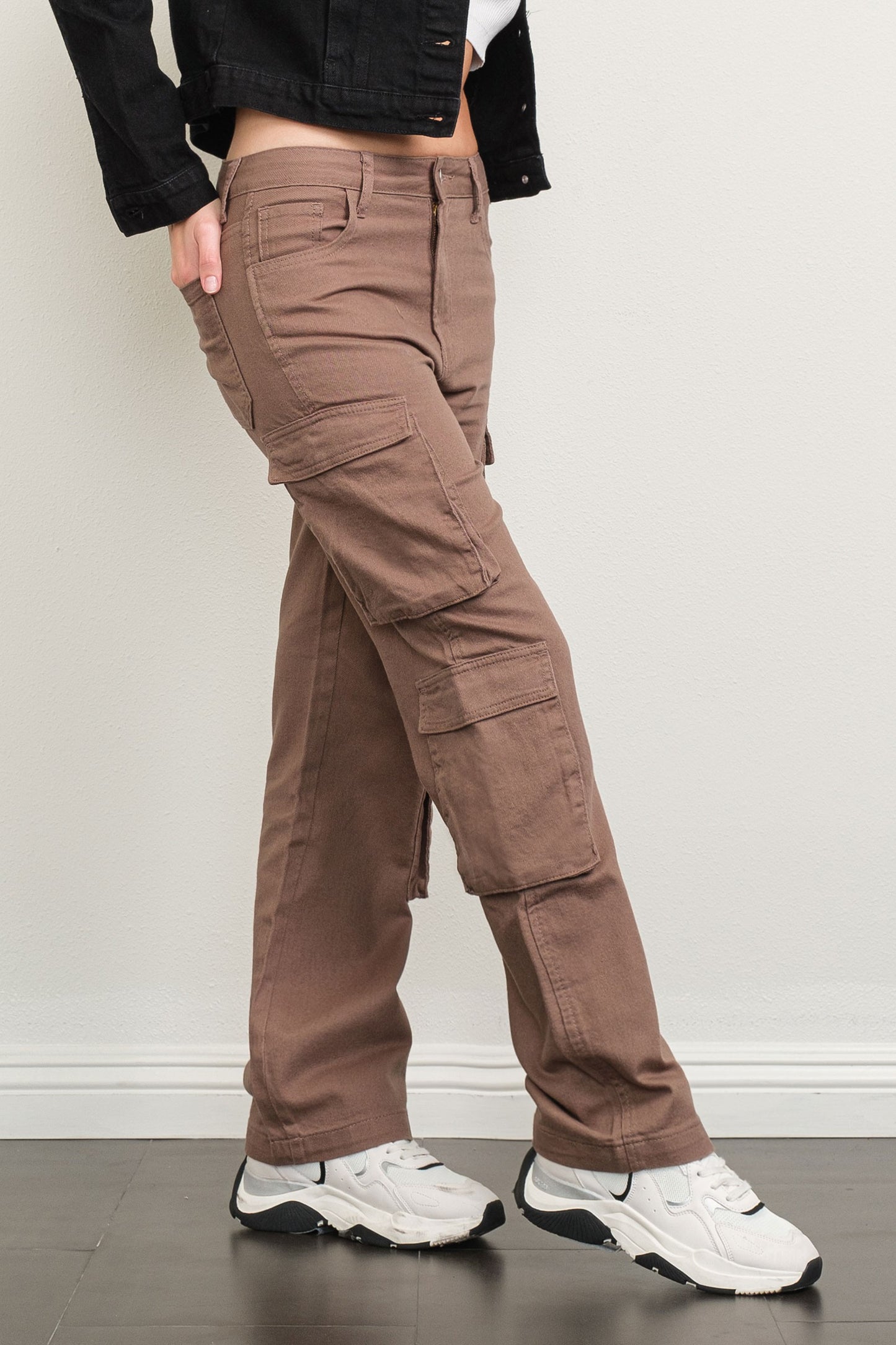 DEANA SLOUCHY CARGO JEANS