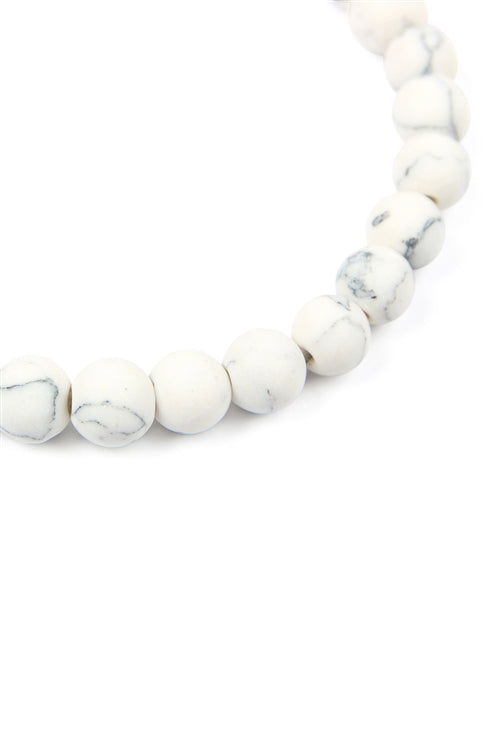 NATURAL STONE STRETCH BRACELET