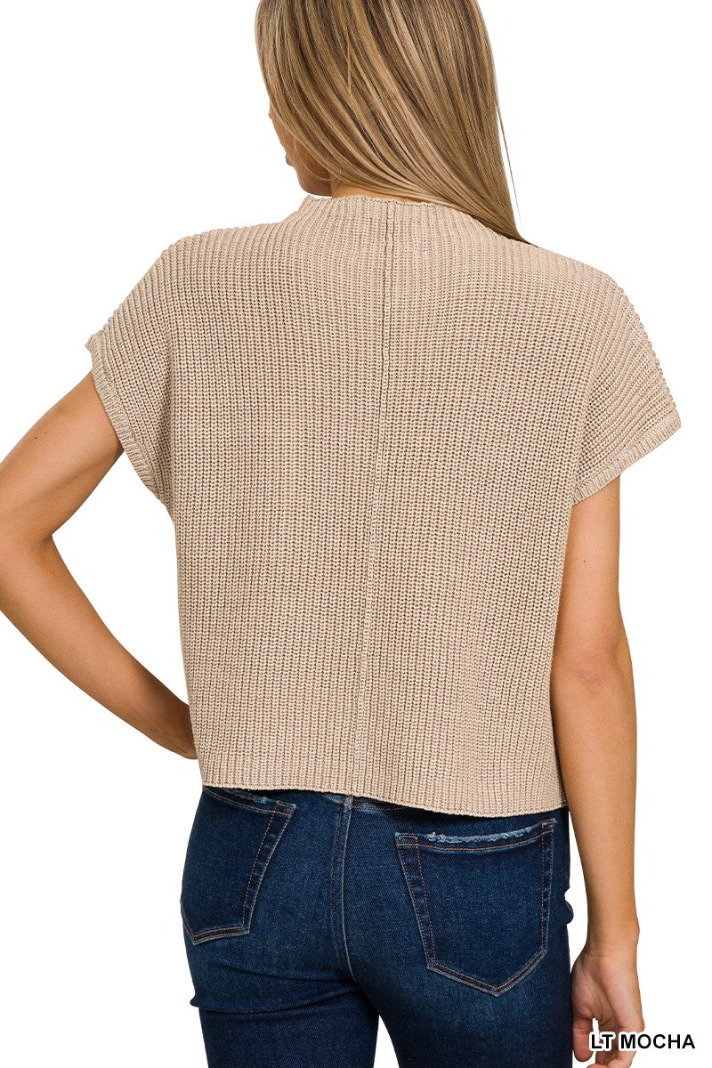 ALLEAH CROP SWEATER TOP