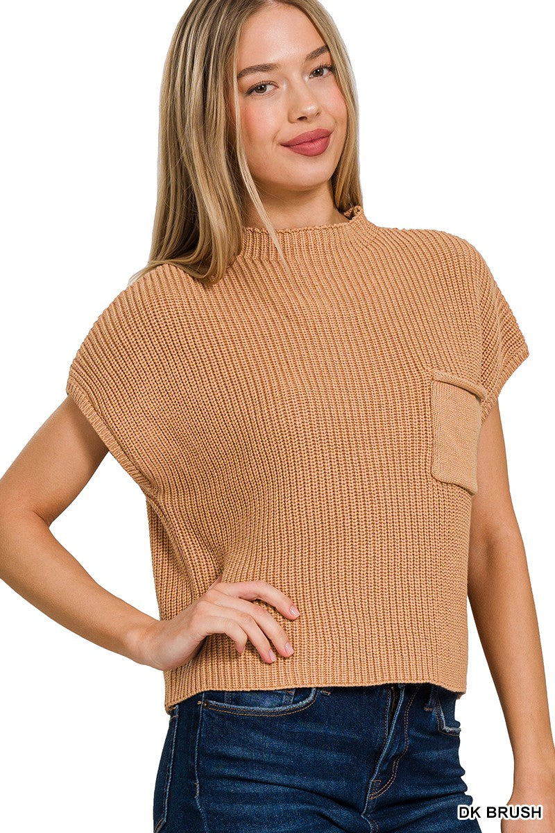 ALLEAH CROP SWEATER TOP