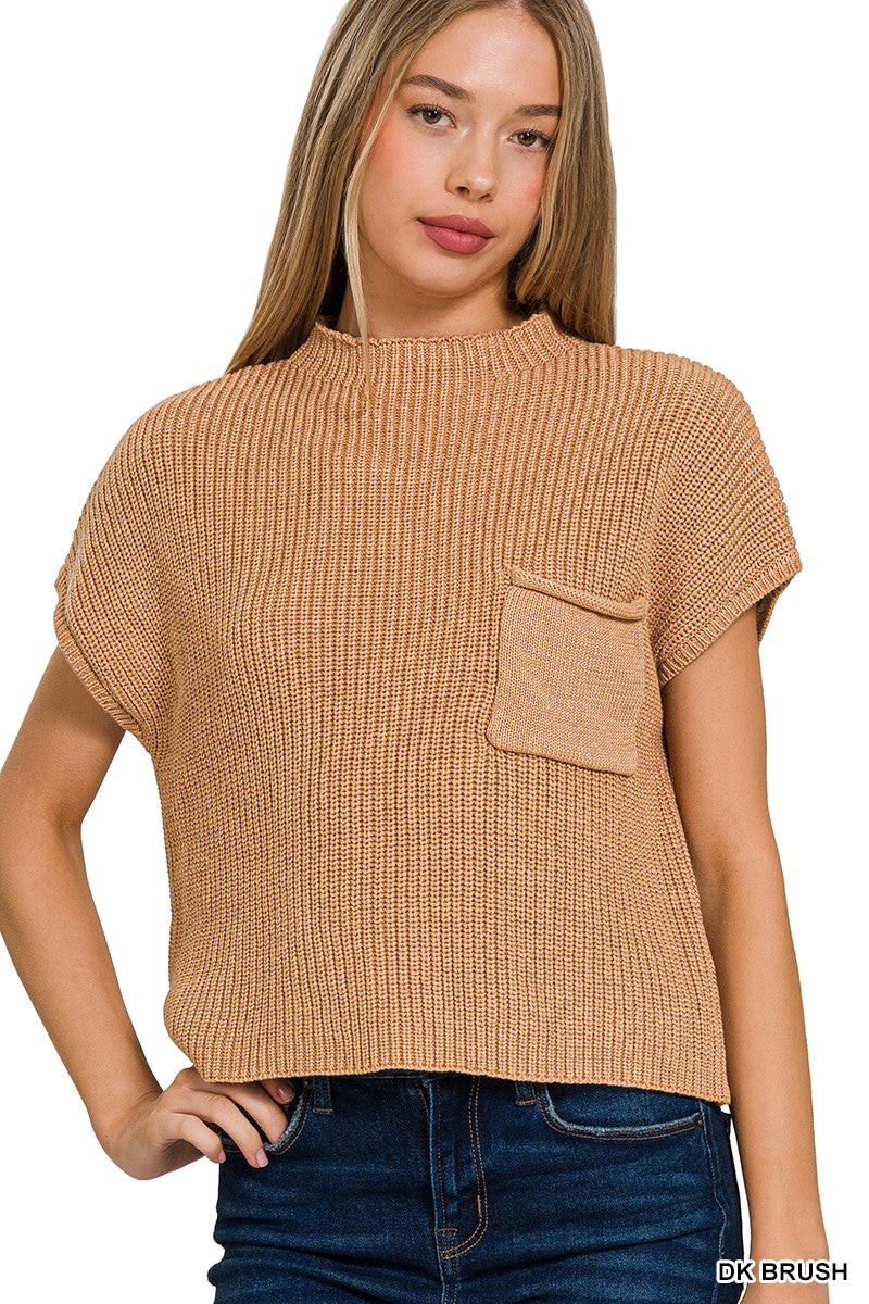 ALLEAH CROP SWEATER TOP